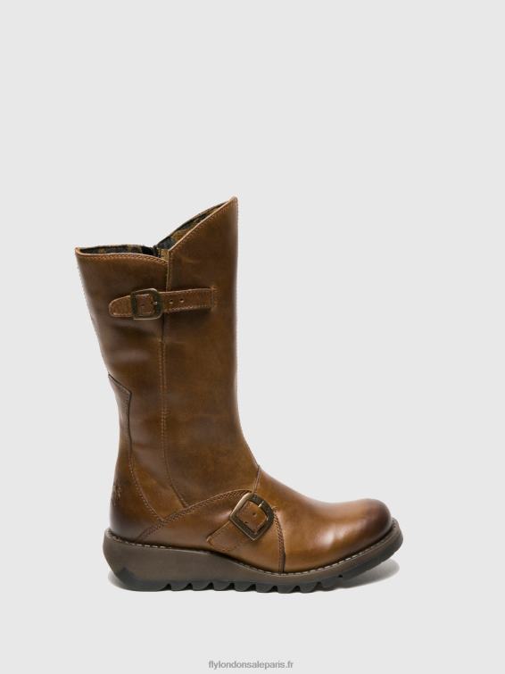 bottes à boucle mes 2 femmes 0N8R346 chameau Fly London