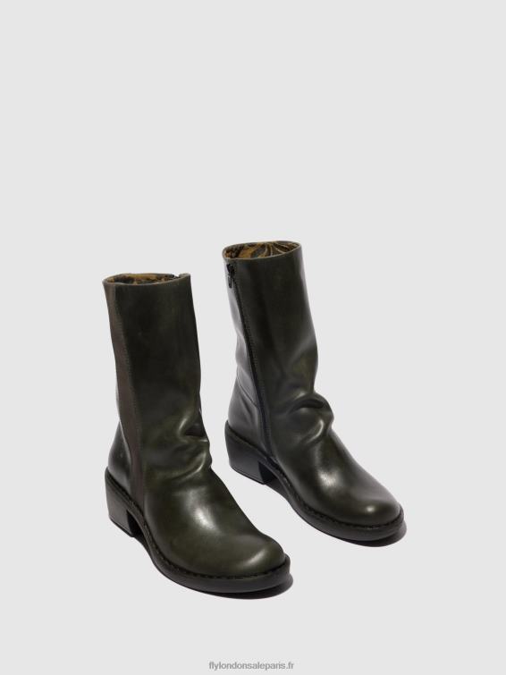 bottes zippées mecy092 femmes 0N8R300 diesel/diesel Fly London