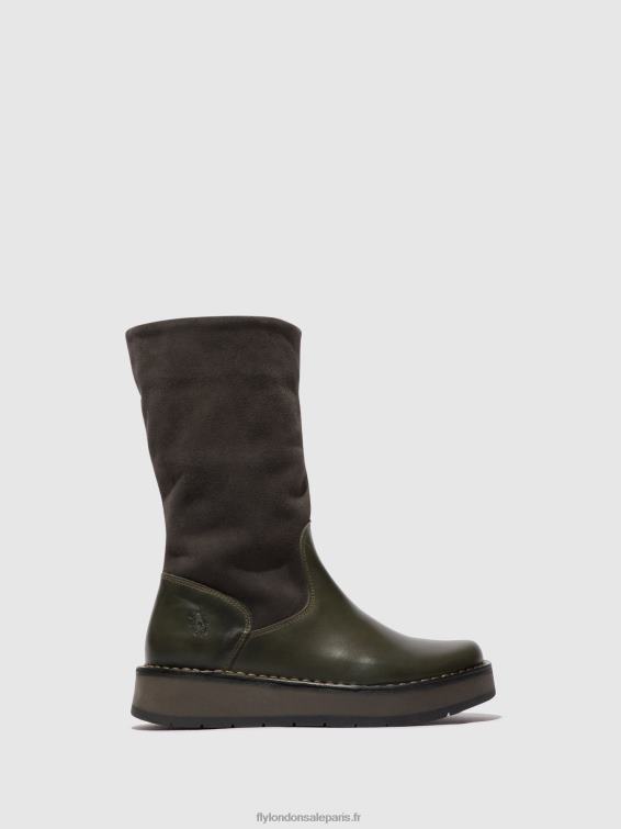 bottes zippées rula083 femmes 0N8R298 diesel (rose) Fly London