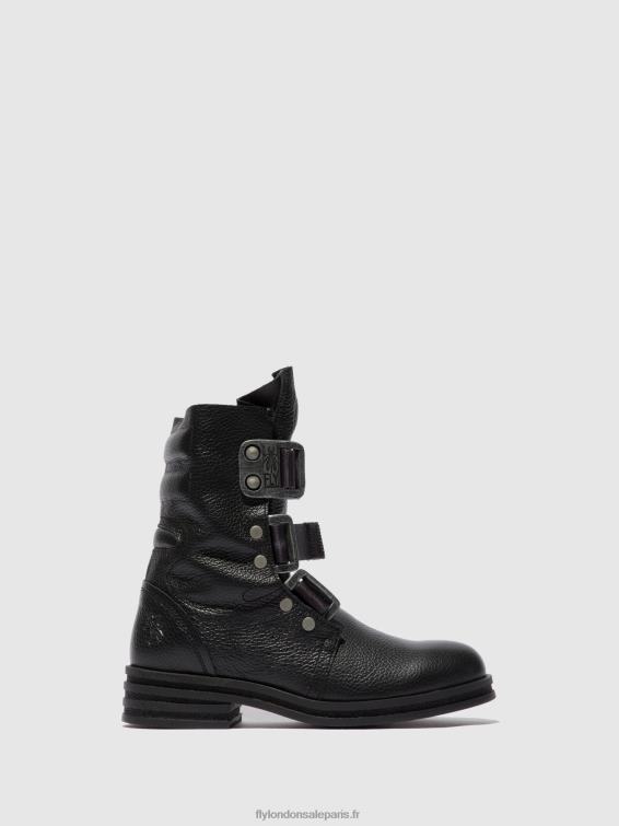 bottines à boucle kiff682 femmes 0N8R238 noir de rio Fly London