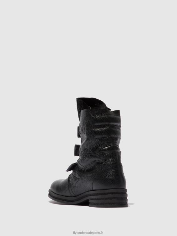 bottines à boucle kiff682 femmes 0N8R238 noir de rio Fly London