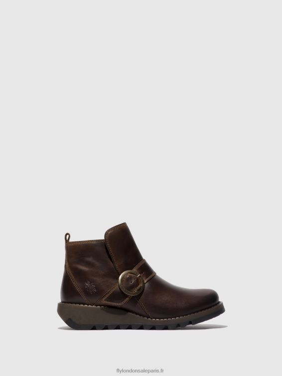 bottines à boucle sias812 femmes 0N8R158 ns. brun Fly London