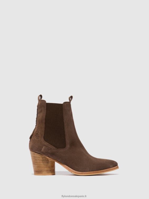bottines chelsea aden824 femmes 0N8R234 daim buffle Fly London