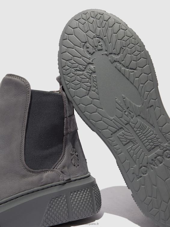 bottines chelsea ebbe479 femmes 0N8R237 sorano bleu gris Fly London