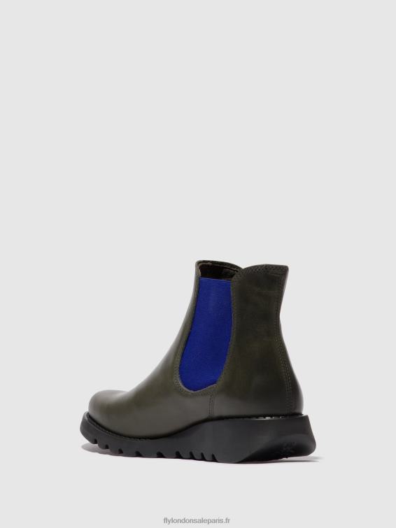 bottines chelsea femmes 0N8R118 salv diesel (élastique bleu) Fly London