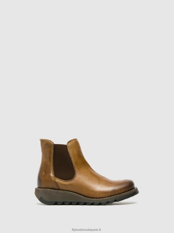 bottines chelsea femmes 0N8R273 chameau salv Fly London
