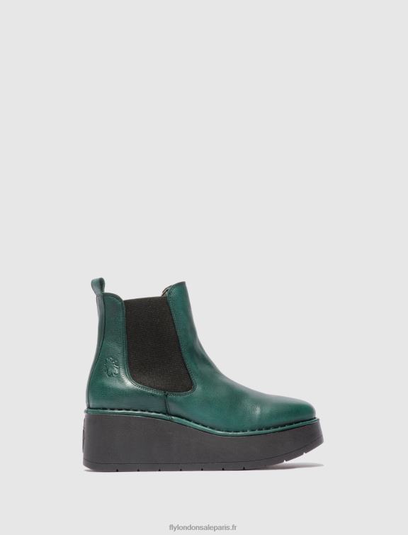 bottines chelsea hama238 femmes 0N8R226 forêt verte de vérone Fly London