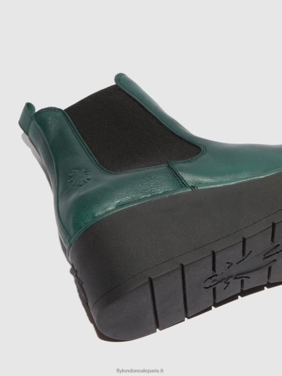 bottines chelsea hama238 femmes 0N8R226 forêt verte de vérone Fly London