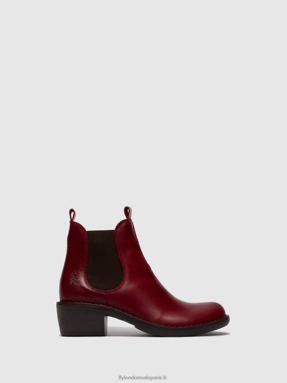 bottines chelsea meme030 femmes 0N8R256 tapis rouge Fly London