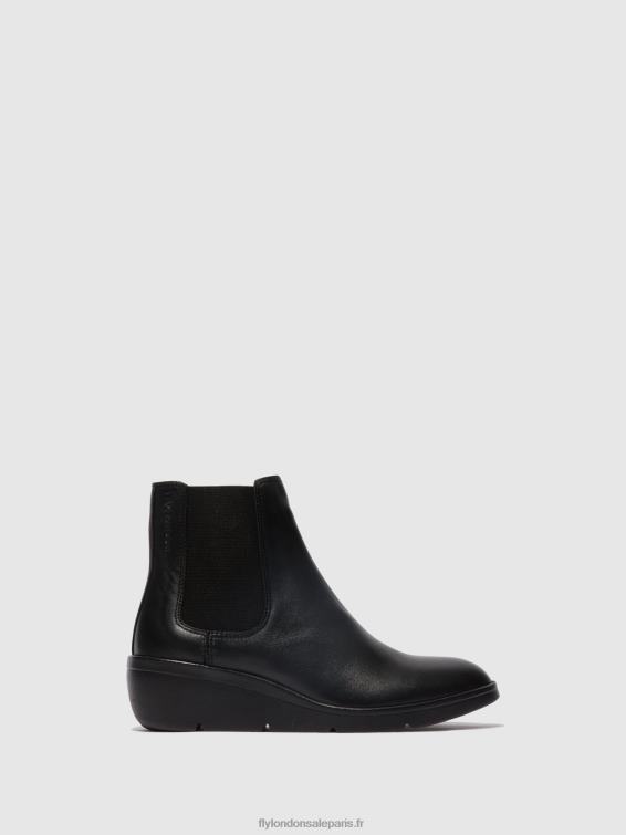 bottines chelsea nola549 femmes 0N8R130 noir Fly London