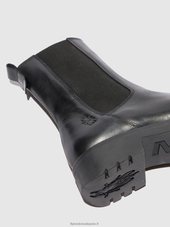 bottines chelsea rein795 femmes 0N8R220 tapis noir (tout noir) Fly London