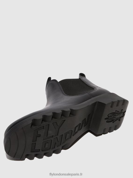 bottines chelsea rika894 femmes 0N8R124 noir (tout noir) Fly London