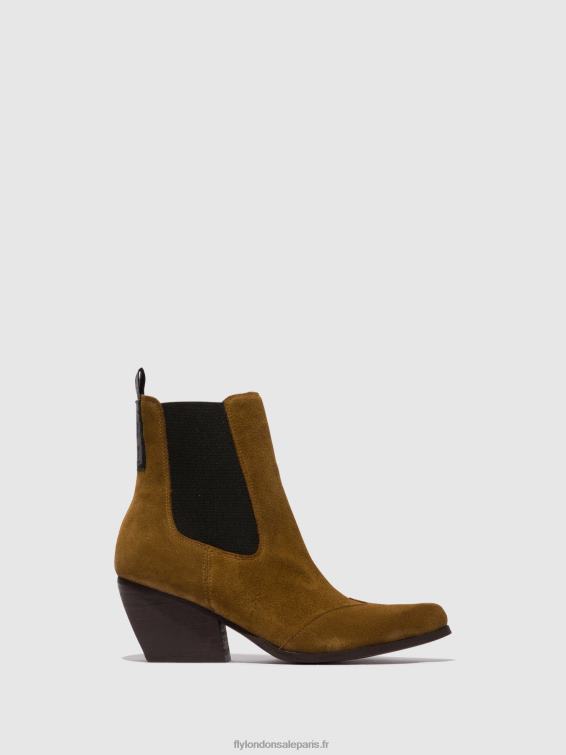 bottines chelsea torm911 femmes 0N8R113 chameau Fly London