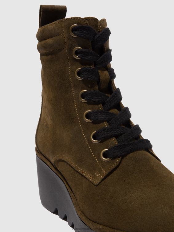 bottines à lacets biaz329 femmes 0N8R212 boue de suède Fly London