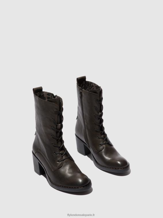 bottines à lacets blya070 femmes 0N8R204 terrain de vérone Fly London