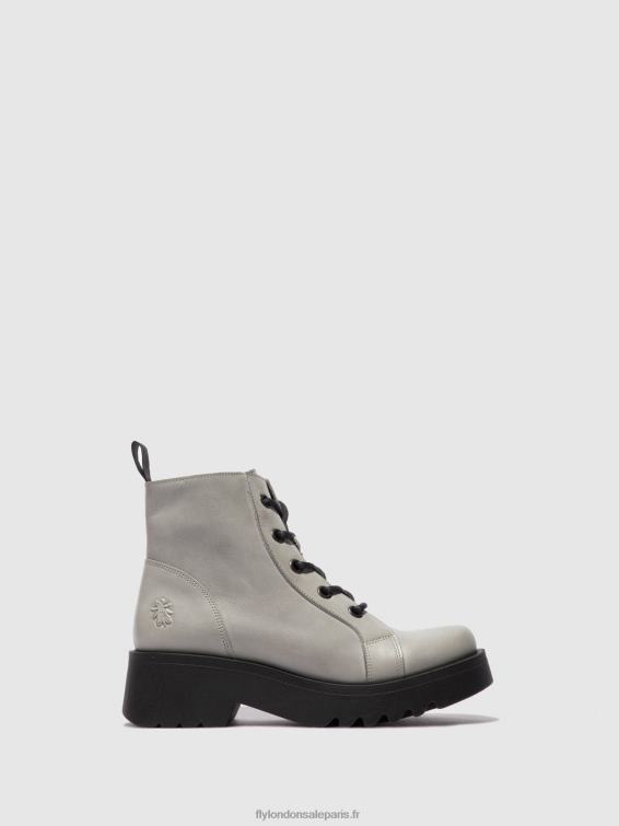 bottines à lacets metz788 femmes 0N8R196 nuage de tapis Fly London