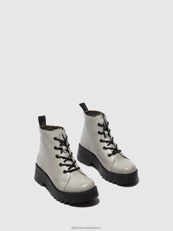 bottines à lacets metz788 femmes 0N8R196 nuage de tapis Fly London