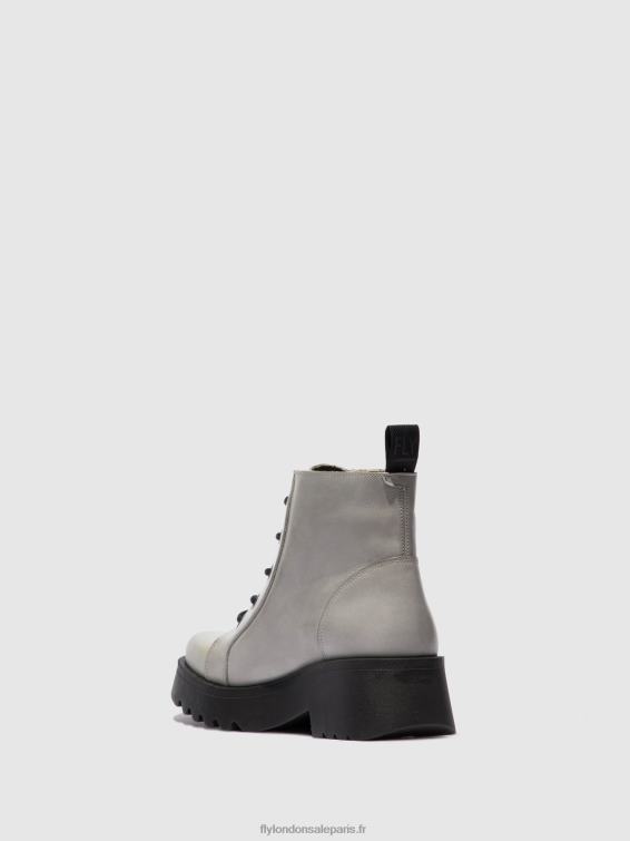 bottines à lacets metz788 femmes 0N8R196 nuage de tapis Fly London