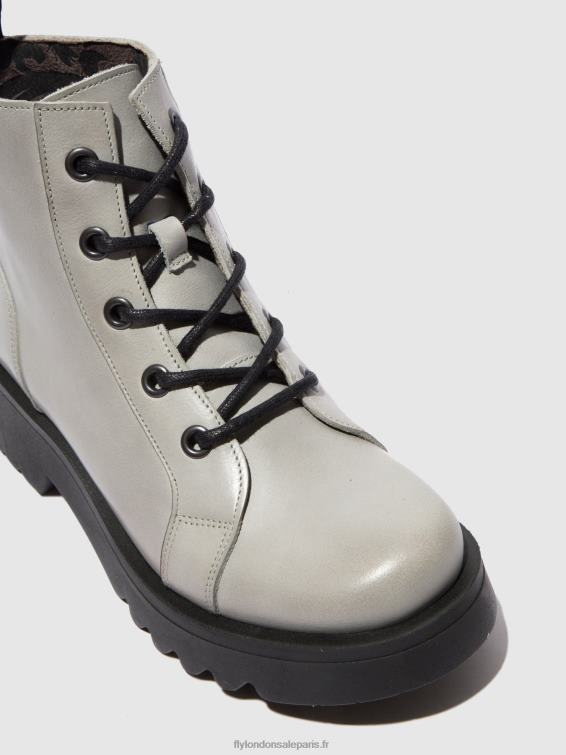 bottines à lacets metz788 femmes 0N8R196 nuage de tapis Fly London