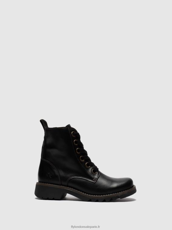 bottines à lacets ragi539 femmes 0N8R283 noir Fly London