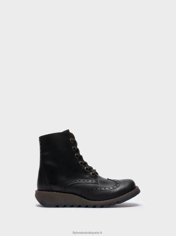 bottines à lacets sarl069 femmes 0N8R254 noir Fly London