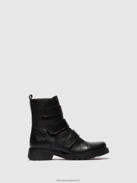 bottines à scratch rach790 femmes 0N8R81 noir Fly London