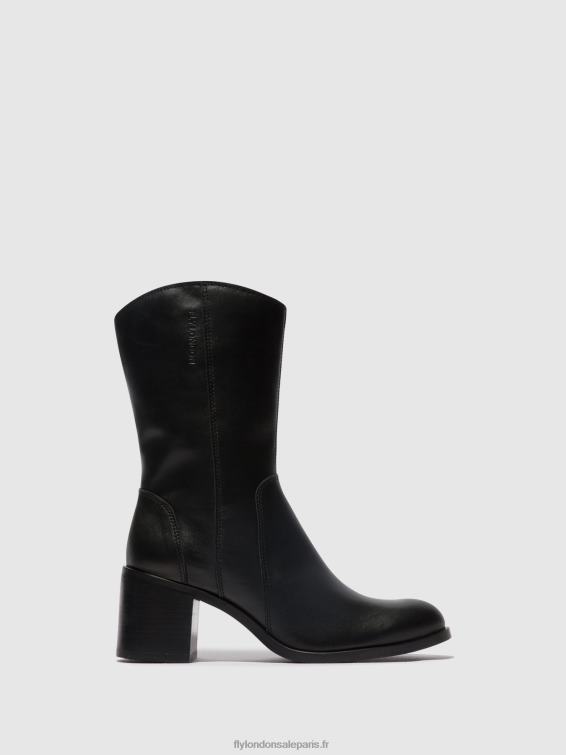 bottines zippées asta914 femmes 0N8R73 noir Fly London