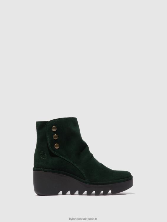 bottines zippées brom344 femmes 0N8R184 forêt verte en suède Fly London