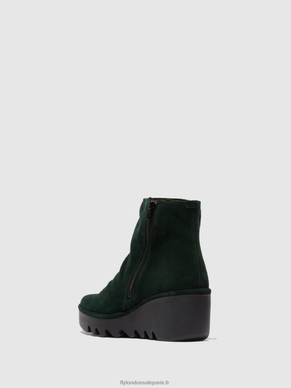 bottines zippées brom344 femmes 0N8R184 forêt verte en suède Fly London