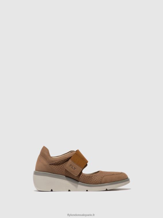 chaussures velcro naje583 femmes 0N8R623 sable Fly London