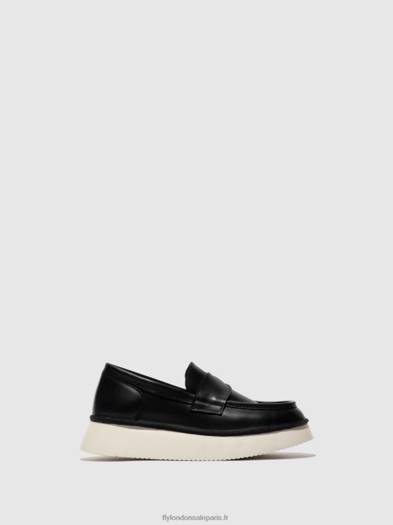 chaussures à enfiler coaf418 femmes 0N8R637 noir Fly London