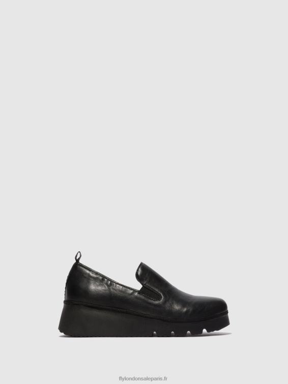 chaussures à enfiler pece406 femmes 0N8R664 noir Fly London