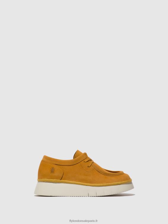 chaussures à lacets ceza437 femmes 0N8R658 maïs Fly London
