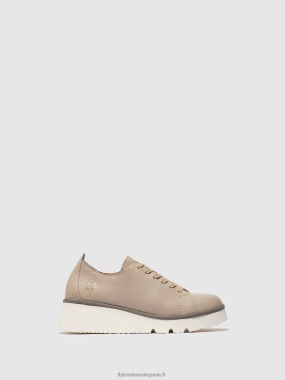 chaussures à lacets plom431 femmes 0N8R655 nuage Fly London