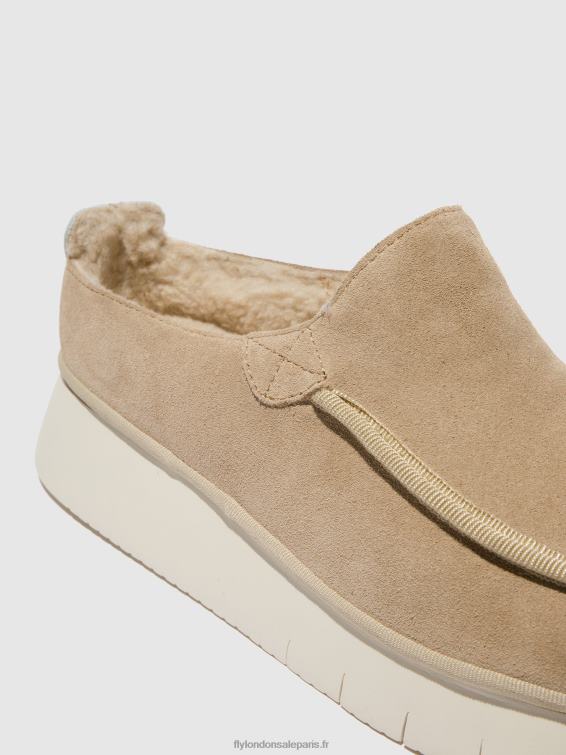 chaussures fermées ceze361000 femmes 0N8R688 crème Fly London
