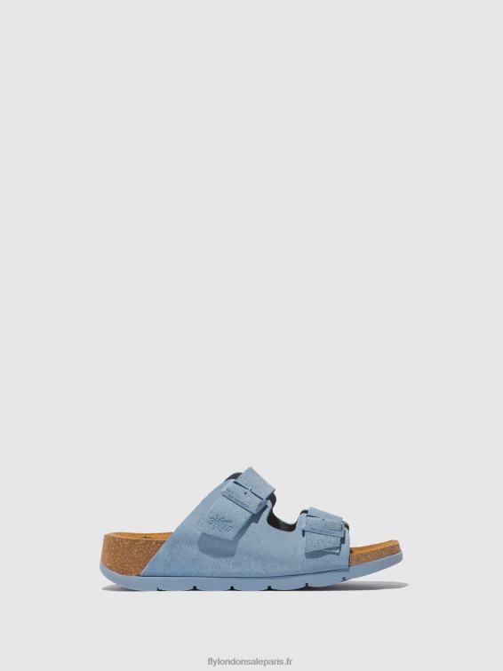 sandales à boucle caja721 femmes 0N8R526 ciel Fly London