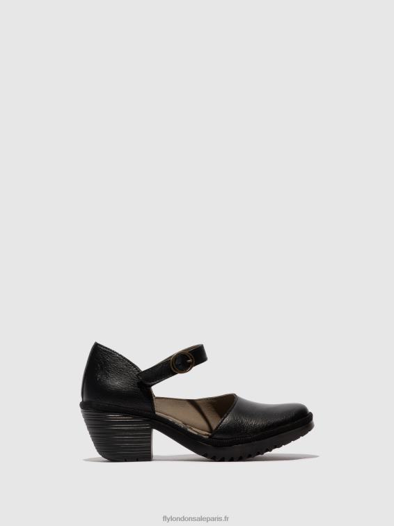 sandales à boucle wifo440 femmes 0N8R493 noir Fly London
