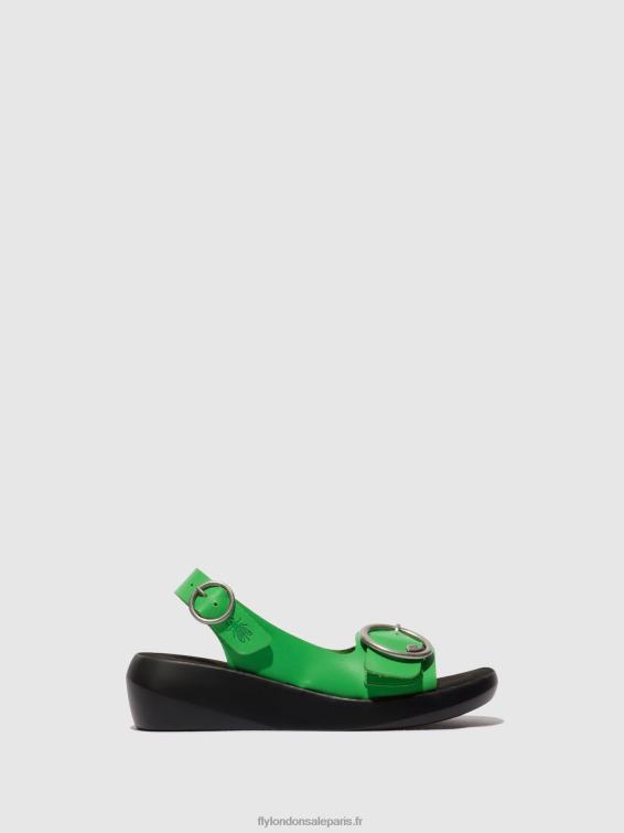 sandales à bride arrière berk754 femmes 0N8R467 avocat Fly London