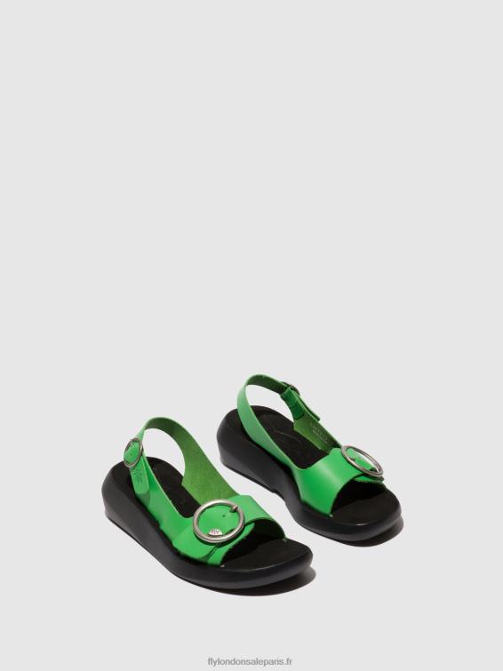 sandales à bride arrière berk754 femmes 0N8R467 avocat Fly London