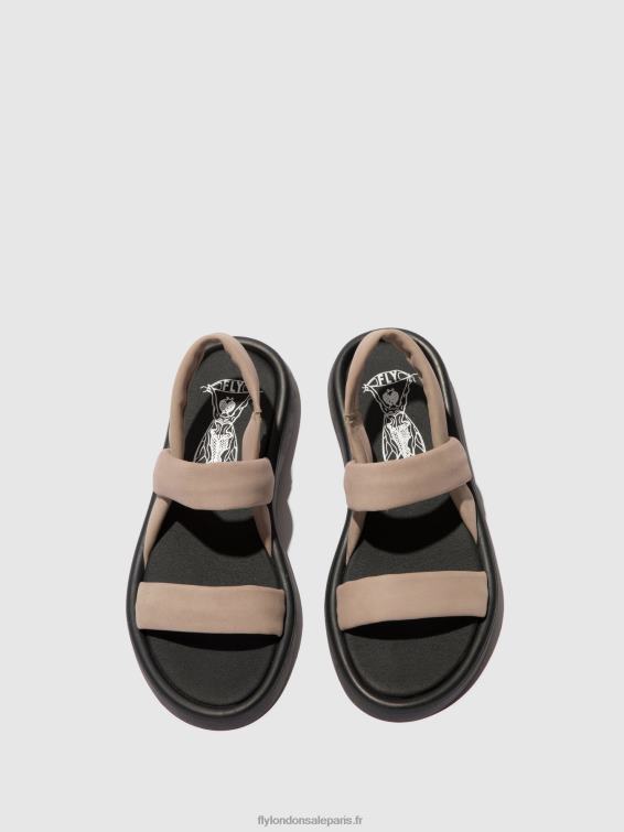 sandales à bride arrière tera873 femmes 0N8R539 béton Fly London
