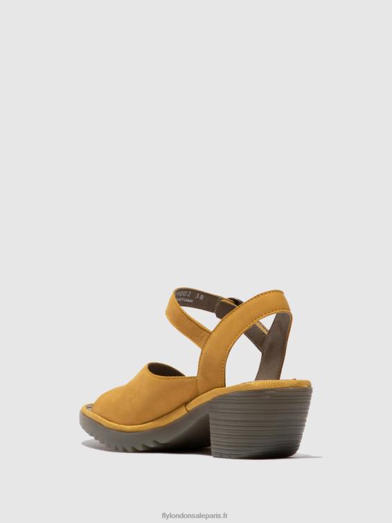 sandales à bride arrière wely439 femmes 0N8R454 bourdon Fly London