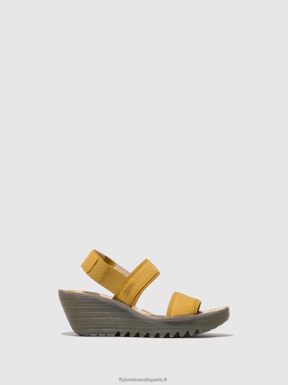 sandales à bride arrière yaco416 femmes 0N8R440 bourdon Fly London
