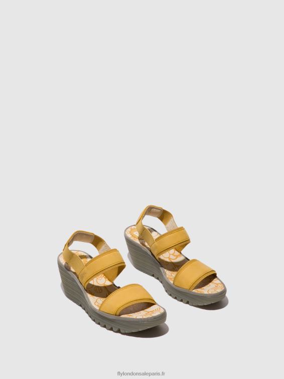 sandales à bride arrière yaco416 femmes 0N8R440 bourdon Fly London