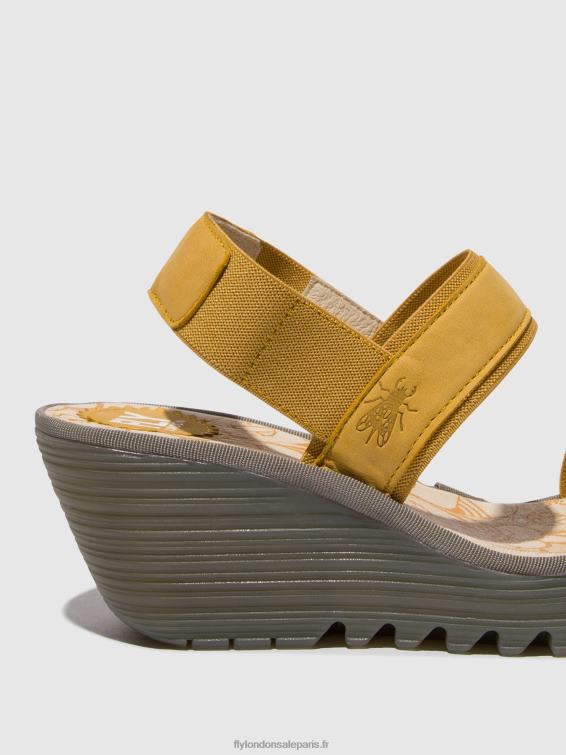 sandales à bride arrière yaco416 femmes 0N8R440 bourdon Fly London