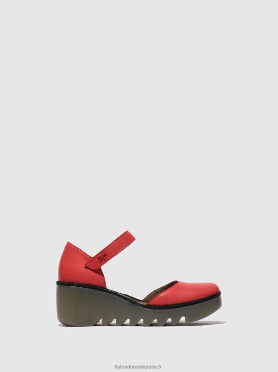 sandales à bride cheville biso305 femmes 0N8R513 framboise Fly London