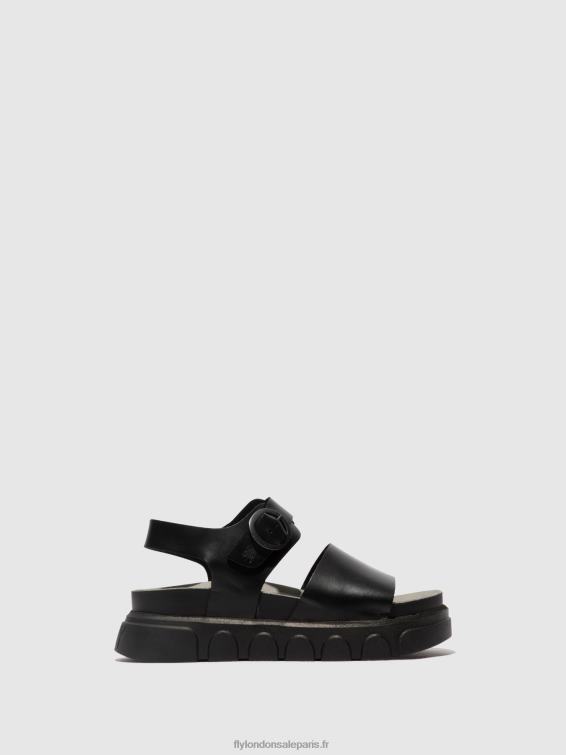 sandales à bride cheville cree947 femmes 0N8R506 noir Fly London