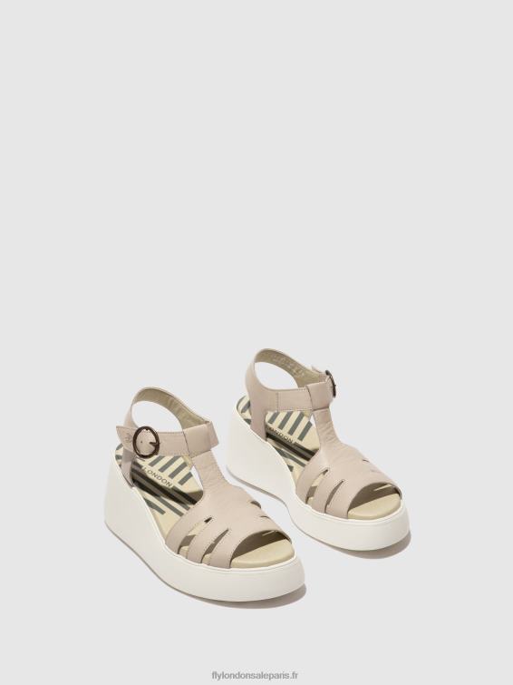 sandales à bride en T duma955 femmes 0N8R414 nuage Fly London