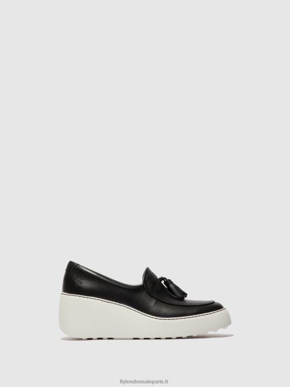 baskets à enfiler dala579 femmes 0N8R711 noir Fly London