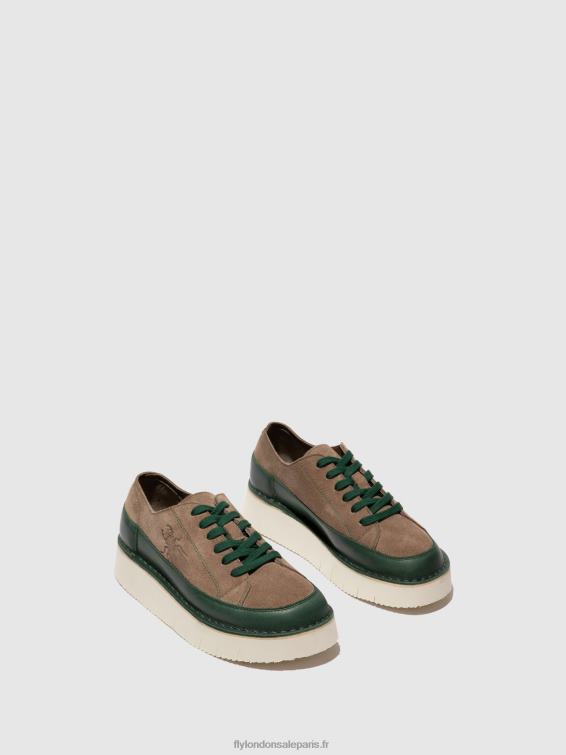 baskets à lacets cuda099 femmes 0N8R719 essence/pierre Fly London