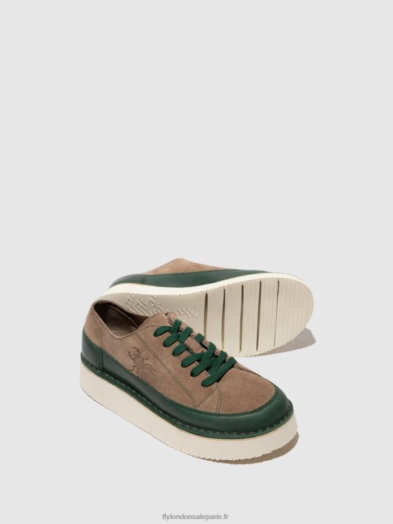 baskets à lacets cuda099 femmes 0N8R719 essence/pierre Fly London
